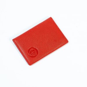 card pass wallet warm red 1